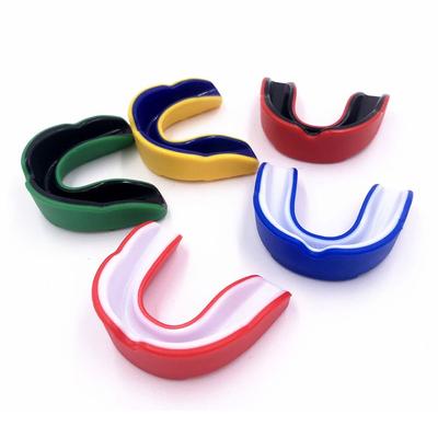 Youth Rugby Boxing With Plastic Case Box Eva Teeth Protector Sports Mouth Guard Adults Mouthguard