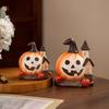Halloween Horror Pumpkin Haunted House Creative Decoration Resin Ornament
