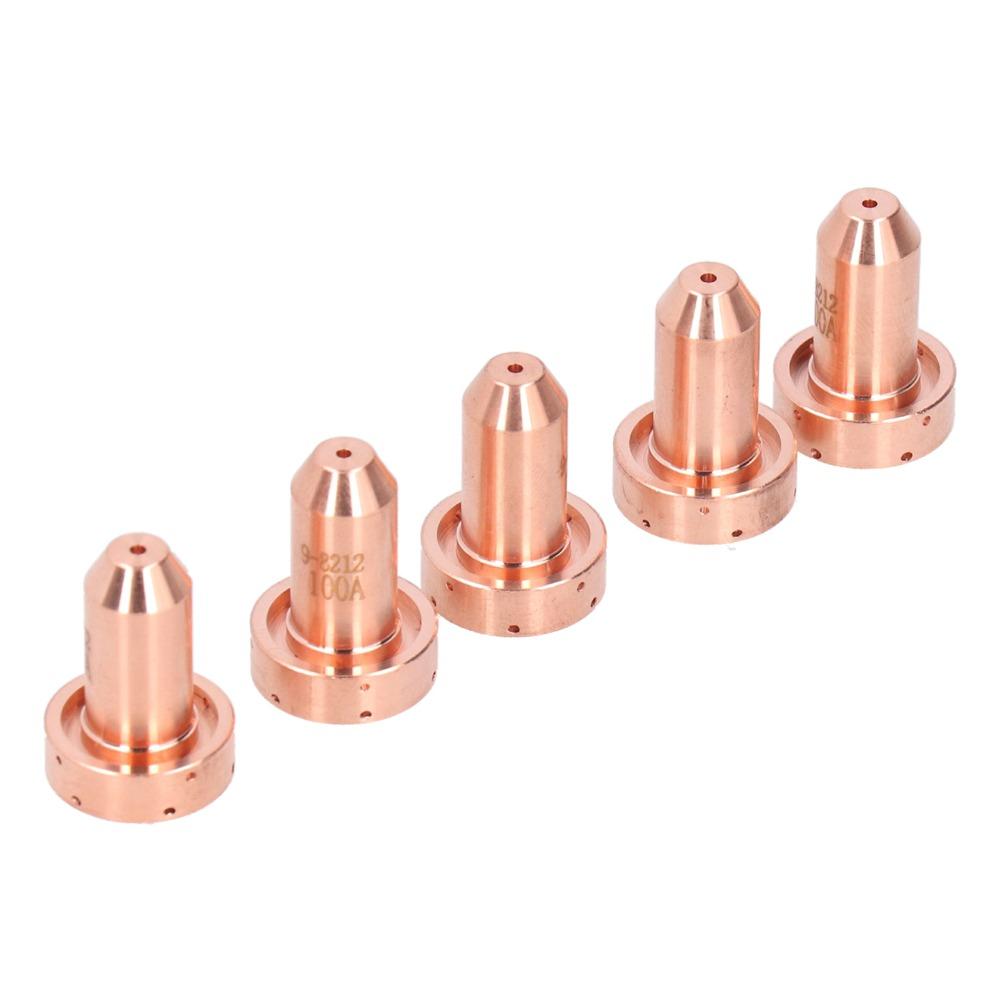 5pcs 9-8212 Plasma Cutter Nozzle Copper Plasma Welding Accessories  For Welding Machine