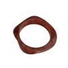 Bohemian Acrylic Bangle Smudging Retro  Hand Ring Creative Irregular Wide Bracelet  Gift