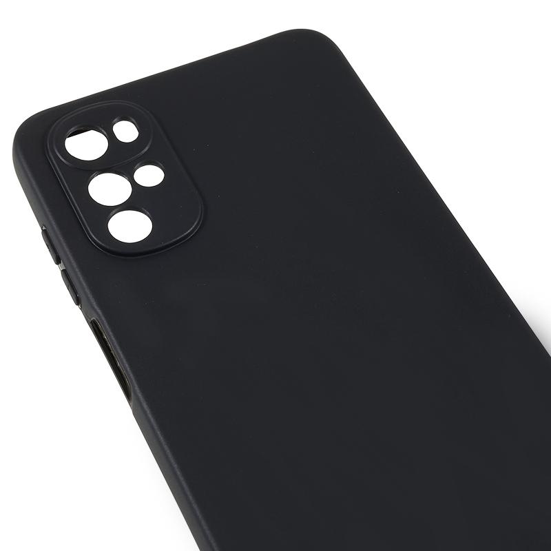 Für Motorola Moto G22/E32 4G Kratzfeste Glänzende Handyhülle Flexible TPU Rückseite