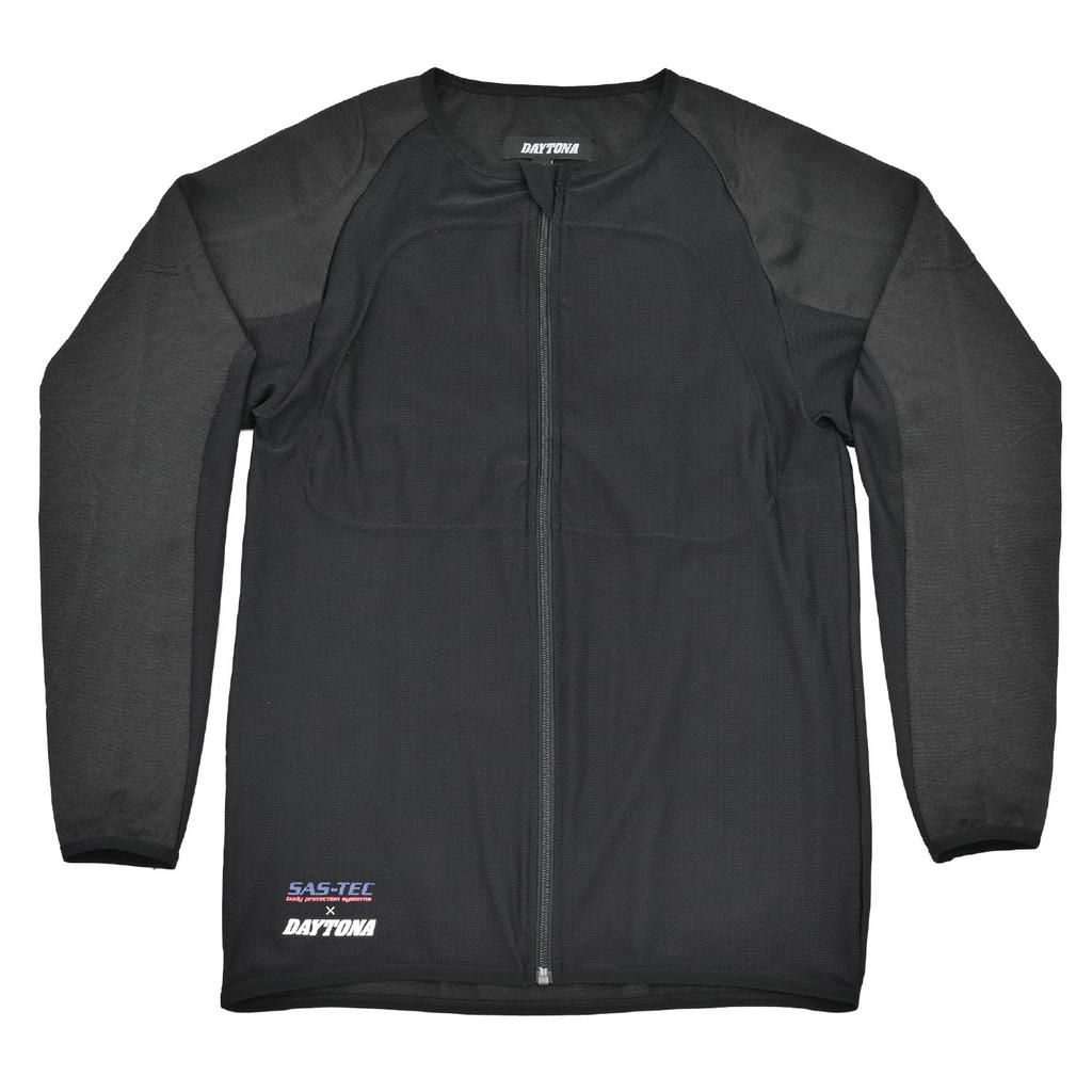 Daytona Motorcycle Innerwear Sold Mesh Fabric Slim Fit Inner Protector XL (Protectors Separately) Cut-Resistant (HPPE)/Stretch DP-001 Black, (Product