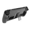 Hard Protective Case Transparent Split Crystal Shell With Stand Compatible For Steam Deck Game