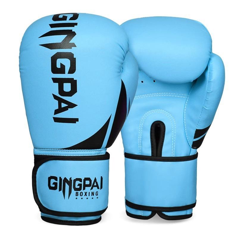 Professional Boxing Gloves Muay Thai Kickboxing Training Punching Bag Kids Adults PU Leather 6oz 8oz 10oz 12oz