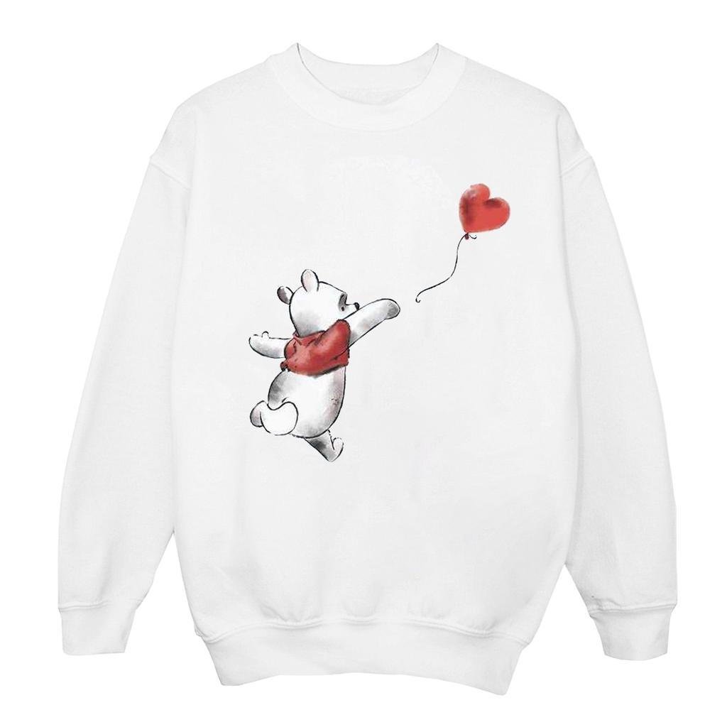 Disney Girls Winnie The Pooh Balloon Sweatshirt