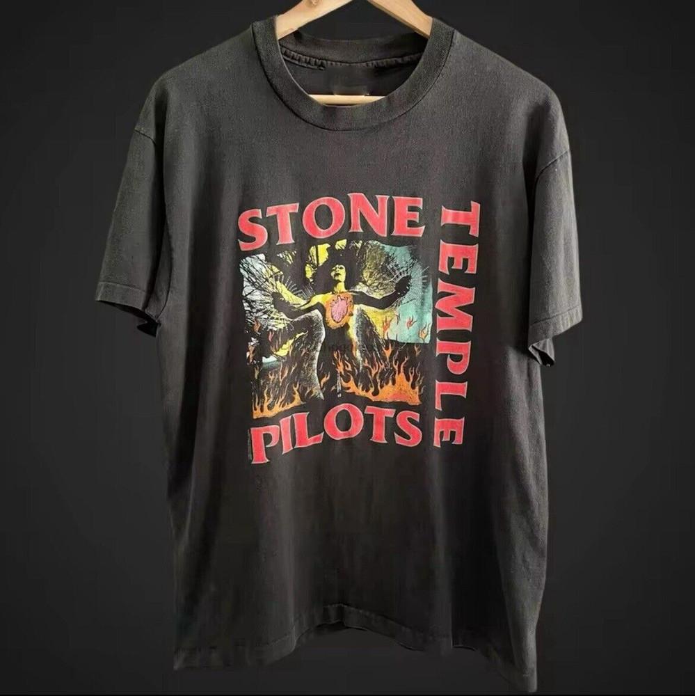 

1992 Stone Temple Pilots T Shirt Black Size S-5XL TOUR TEE T SHIRT UR169 - NEW72 Unisex T-Shirt L