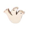 A84X-20Pcs/Set Wooden Dove For Wedding Wish Tree Or Christmas Decoration Ornament
