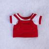 10cm 20cm Doll Clothes Outfit T-shirt Overalls Suspender Trousers Doll Accessories Changing Dressing Game Fans Gift Toy In Stock