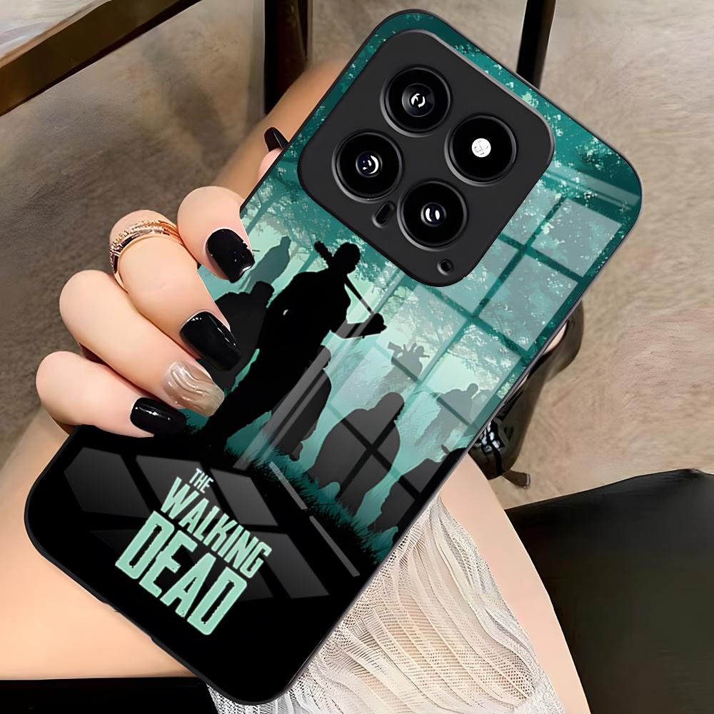 

The Walking Dead Phone Case For Xiaomi 15 14 13 12 11 T Lite Ultra Redmi Note 14 13 12 Pro ProPlus 12 10 C 5G Glass Cover Xiaomi 13