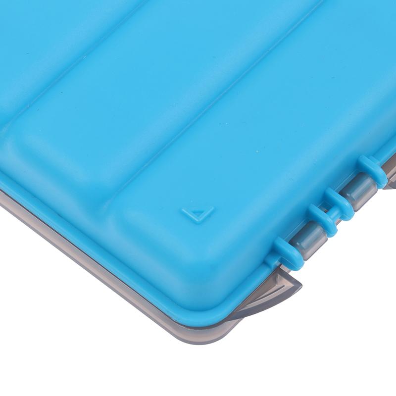 Single Layer Fishing Gear Box Portable Lure Box Fake Bait Soft Bait Box Accessories Box Supplies Parts Storage Box Tool Box