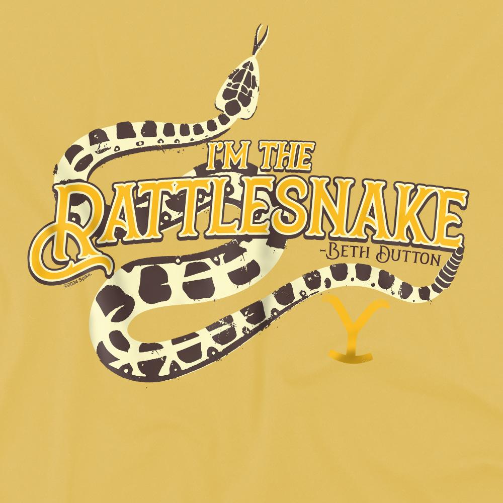Yellowstone Mens IÂ´m the Rattlesnake T-Shirt