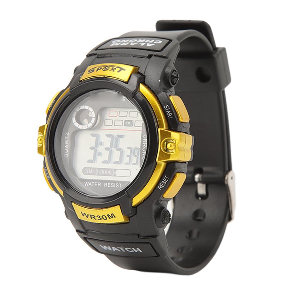 Sports Watch Digital LCD Electronic Watch Luminous Men Watch for Outdoor Activities