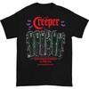 Kollektion CREEPER Band Tour Geschenk für Fan Kurzarm Klassisches Hemd T-Shirt Kurzarmhemd Unisex Unisex Damen Sommer