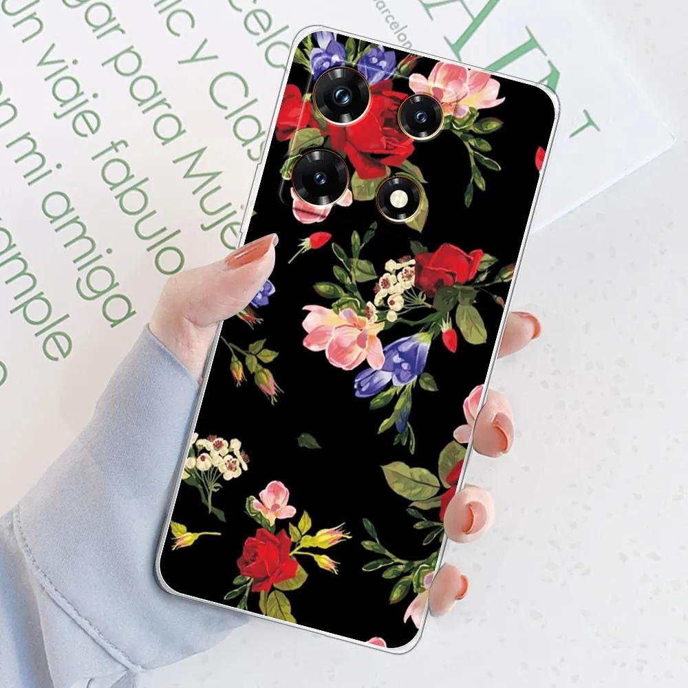 Für Infinix Note 30 Hülle Abdeckung Für Infinix Note 30 Pro Fundas Klare Weiche Silikon Handyhülle Für Infinix Note 30 4G 5G 30i Coque