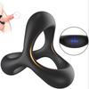 Male Locking Ring - Liquid Silicone Penis Ring for Delay Ejaculation & Enhanced Pleasure (Non-Vibrating Double Ring)