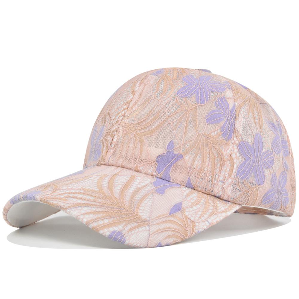 Spring Summer New Unisex Lace Beanie Breathable Baseball Cap Fashion Adjustable Sunscreen Snapback Trucker Hat Casquette Kpop