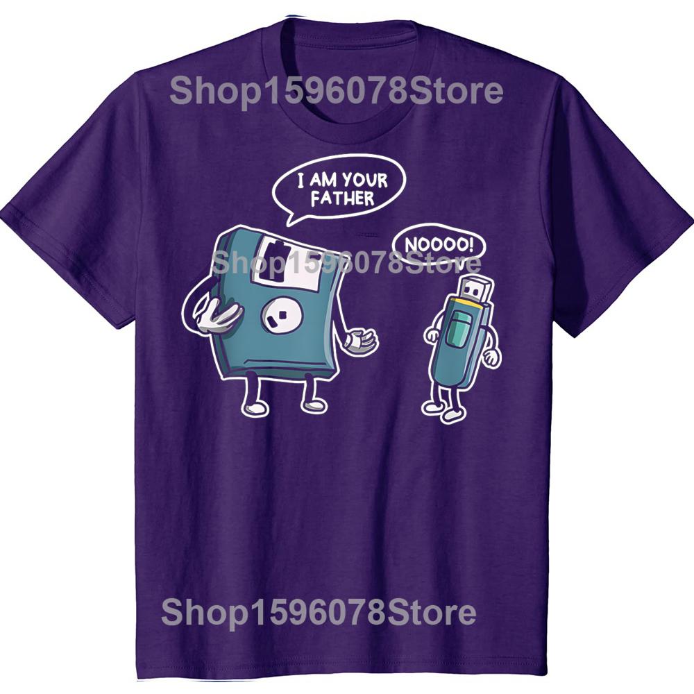 

USB Funny Information Technology Computer Geek TShirt Men Fashion T Shirts Cotton Short Sleeve Oversized Loose Tshirt Tops 4XL