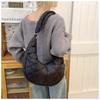 Autumn and Winter Cotton Clothes Rhombus Bag, the Trend of Large Capacity Shows Advanced.