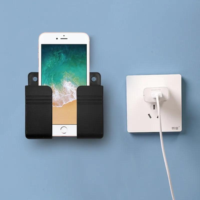 Für Huawei Iphone Xiaomi Handy-Wandhalter Universal Handy-Ladehaken Hängeständer Halterung Haken Ladedock