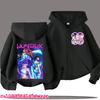 Modischer Anime Grafik Reißverschluss Hoodie Kinder Kapuzenpullover Jungen Mädchen Frühling Herbst Lässige Streetwear Jacke Kinderkleidung