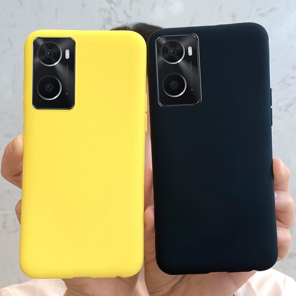 For OPPO A36 PESM10 Case Cute Candy Color Slim Soft Back Cover For OPPO A76 CPH2375 CPH2333 A96 A 96 A 76 A 36 2022 OPPOA76 Bags