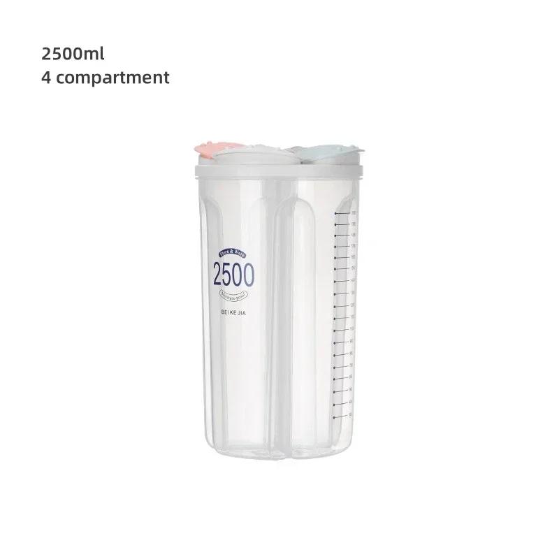 

Зерновые Разные Кухонные Органайзеры Бак Контейнеры Для Хранения Круп Пластиковый Многофункциональный Контейнер Для Пищевых Продуктов Влагостойкая Коробка M