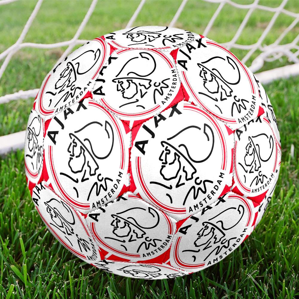 AFC Ajax Emblem Design Size 5 Soccer Balls, High-Quality, Anti-Slip, Protective Football, a Unique Gift Suitable for Birthdays, Christmas