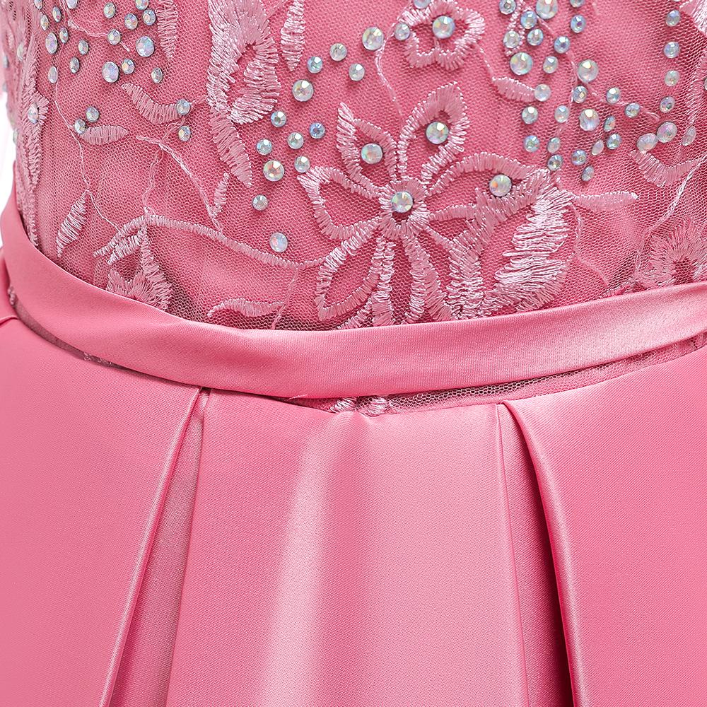 Delicado encaje de manga larga satinado princesa de bodas princesa vestido  de niñas flor elegante tutu vestido de noche comprar a buen precio —  entrega gratuita, reseñas reales con fotos — Joom