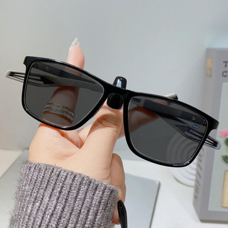 Ochelari fotocromatici sport la modă pentru bărbați Ochelari de soare unisex care schimbă culoarea anti-albastru pentru miopie Ochelari de vedere de la 0 la -4,0