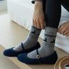 Wool Socks Elk Socks Women'S Bow Christmas Style Thickened Warm Pile Socks