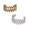 Hypoallergenic Non-tarnish Hot-selling Stainless Steel Leaf Bracelet Fashionable and Versatile Exquisite 18k Gold Bracelet Hand