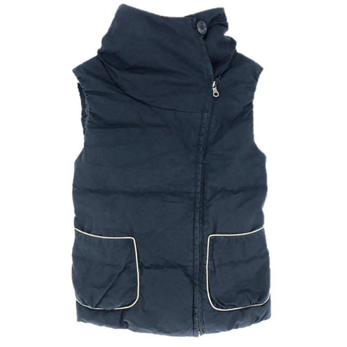 PLST Down Vest Navy Size 0 (S equivalent) [Used] Ladies