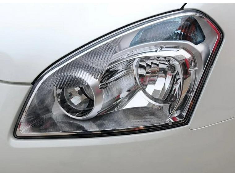 Qashqai 08-14 Headlight Back Shell: Black Plastic Lamp Holder Base