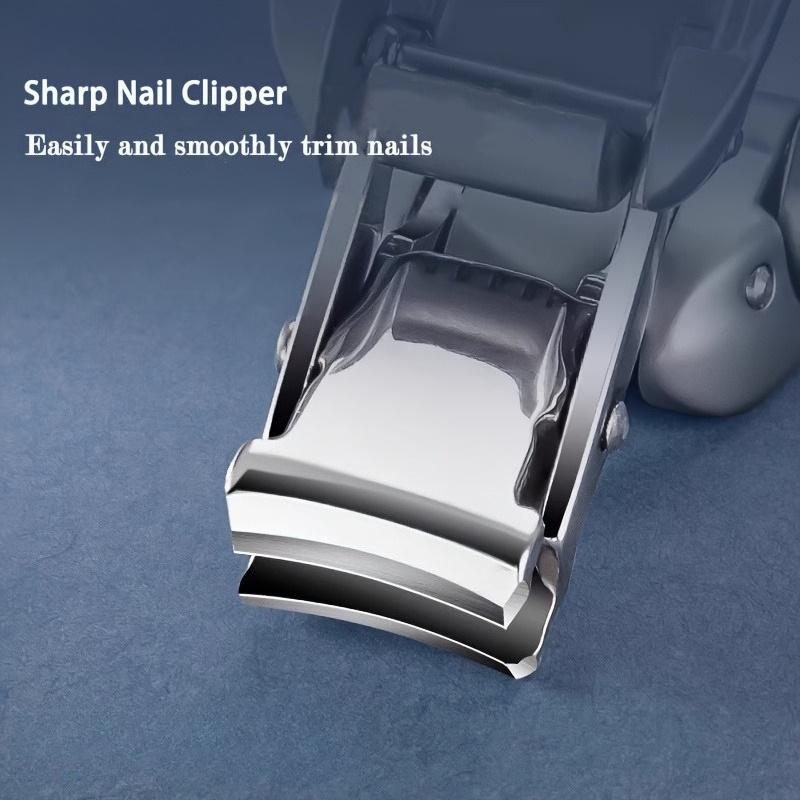 1PC Premium Folding Car Nail Scissors, Super Sharp Trimmer, Magnetic Open Cover Design, Suitable for Fingernails and Toenails