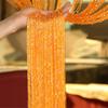 1x2M Polyester Silver Beaded Curtain for Wedding Decoration and Room Divider