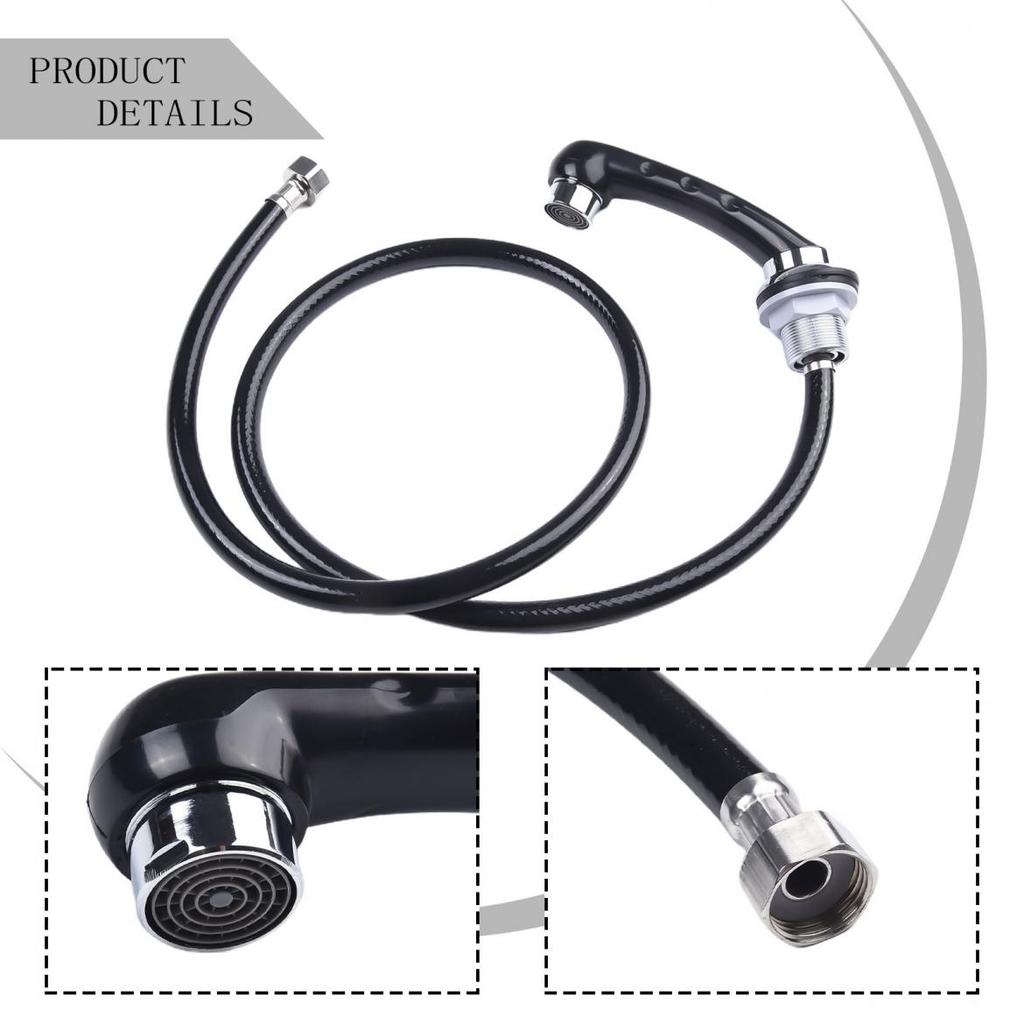 Shower Head & Hose Nozzle 15cm Pipe 117cm Anti-corrosion