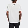Adidas Outdoor Round Neck Pullover Sports Short Sleeve T-Shirt Unisex Tops Bright-White HB8914