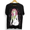 Demon Slayer Anime Mitsuri Kanroji Printed T-shirt Men's Women's Top Sports T-shirt Summer Tee