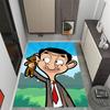 Mr Bean London Trip Carpet Design For Entryway Living Rooms Hallway Study Room Antislip Carpet Decorate Offices Spiritual Gift