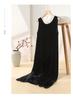100% Mulberry Silk Velvet Vest Dress