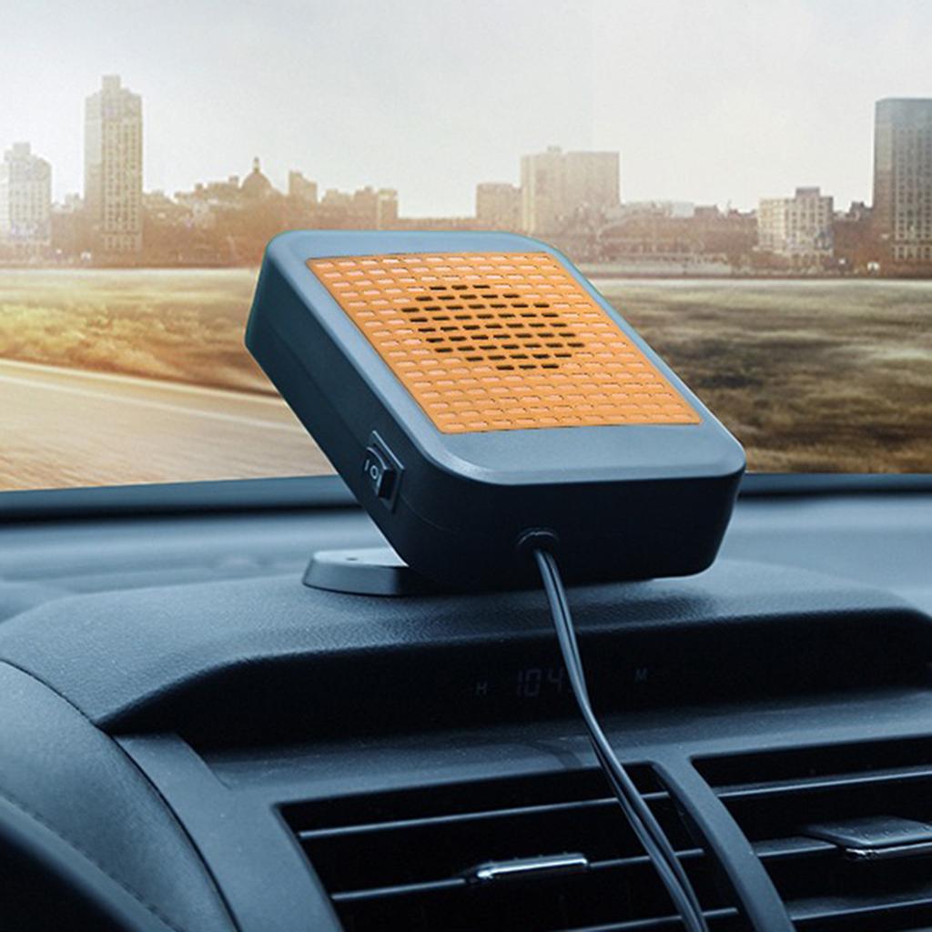12V 200W Portable Car Heater Adjustable Automobile Windshield Heaters Windshields Defrosting Machine for Car SUV Trucks Supplies