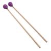 1 Pair Marimba Mallets Medium Hard Yarn Head with Maple Handle for Percussion Playing MQ‑06