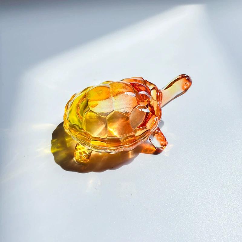 Chinese Feng Shui Home Decoration Tortoise Statue Craft Gift Desktop Ornament Crystal Turtle