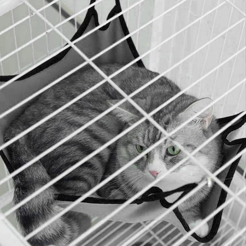 Pet Swing Nest Hanging Bed with Hook Solid Color Washable Sleeping Bed