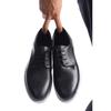 Men's Genuine Leather Thick Sole Lace-up Casual Stylish Shoes