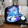 1pc Huntrix Soft Comfortable Blanket Digital Print, All Season Multipurpose Knit Fabric Bedding, Office, Sofa Home Decor Blanket