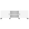 TV Cabinet White 150x30x50 cm Particleboard