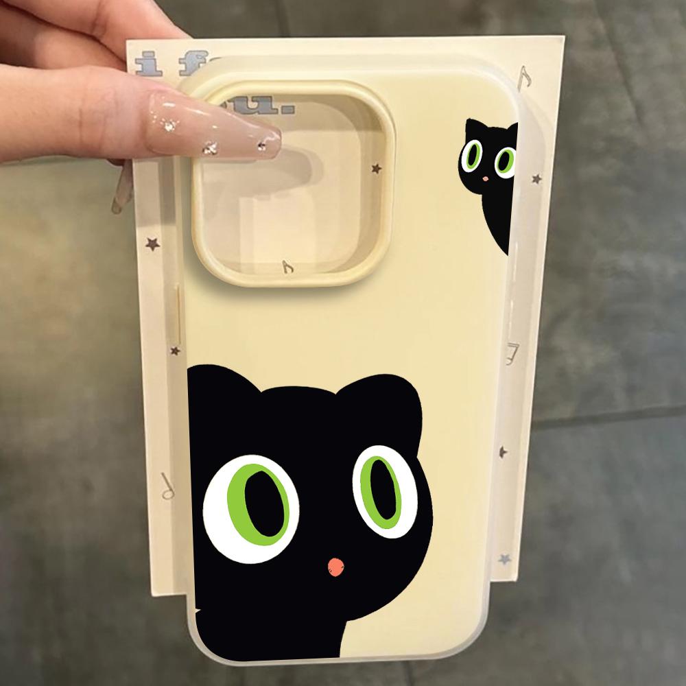 INS Couple Black White Cat Candy Color Phone Case For Xiaomi 14T 15T Pro Xiaomi 17 pro max Xiaomi Mi 11 Lite 5G Shockproof Funda