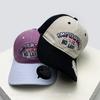 And Women Preppy Style Letter Prints Embroidery Baseball Caps Sun Protection Color Contrast All-Match Personalized Peaked Hats Trendy Ins Style
