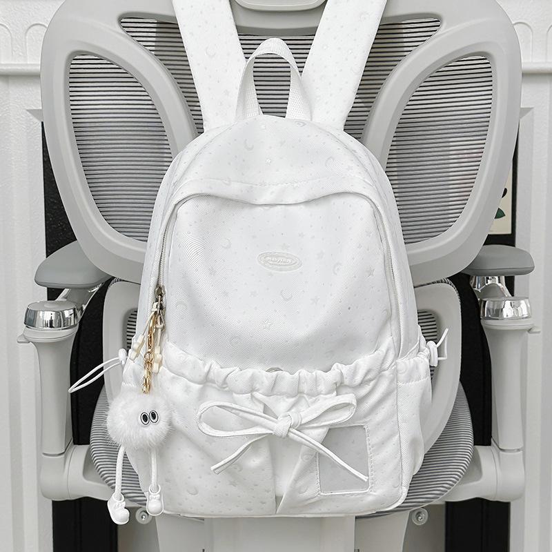 Schoolbag Japanese ins style schoolbag for female niche students Simple and cute girl backpack for junior high school girls Small fresh backpack